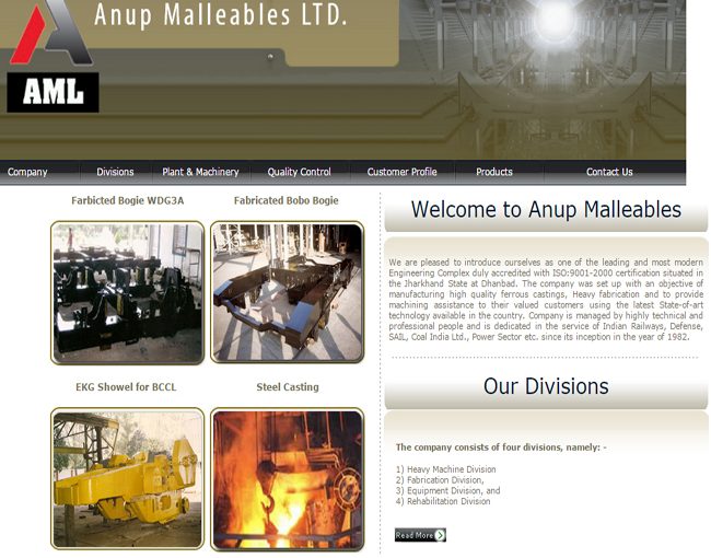Anup Malleables Ltd., Dhanbad