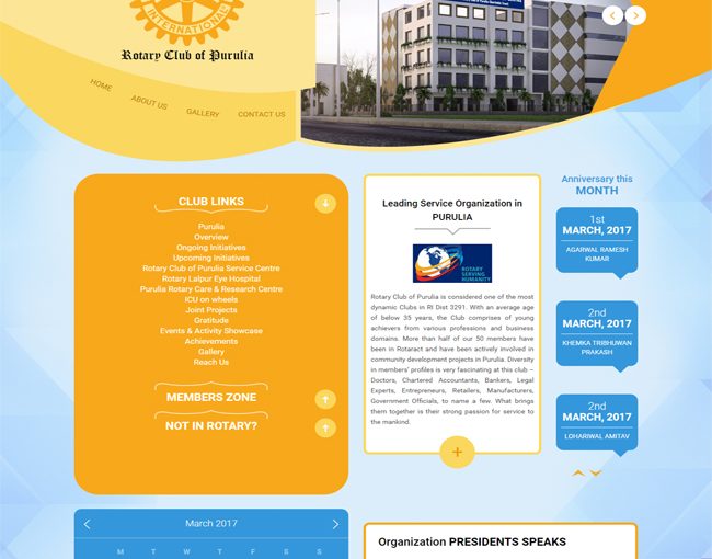 Rotary Club, Purulia